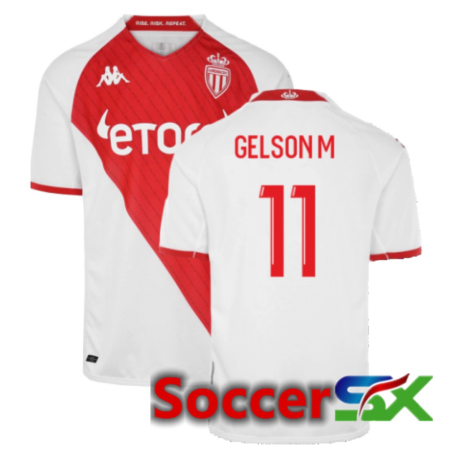 AS Monaco (Gelson M 11) Home Jersey 2022/2023