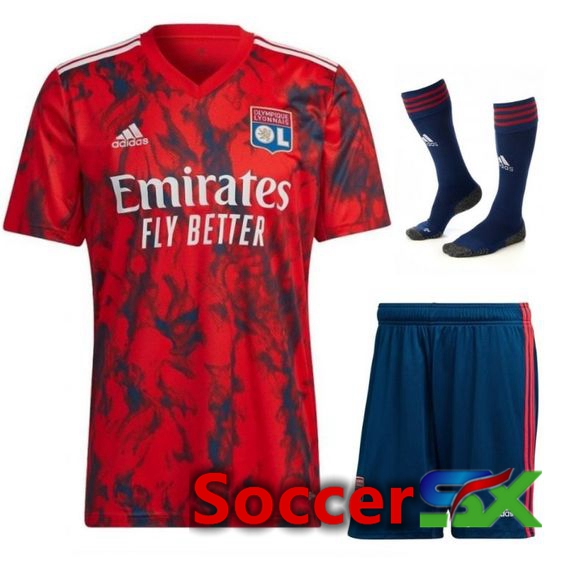 Lyon OL Away Jersey (Shorts + Sock) 2022/2023