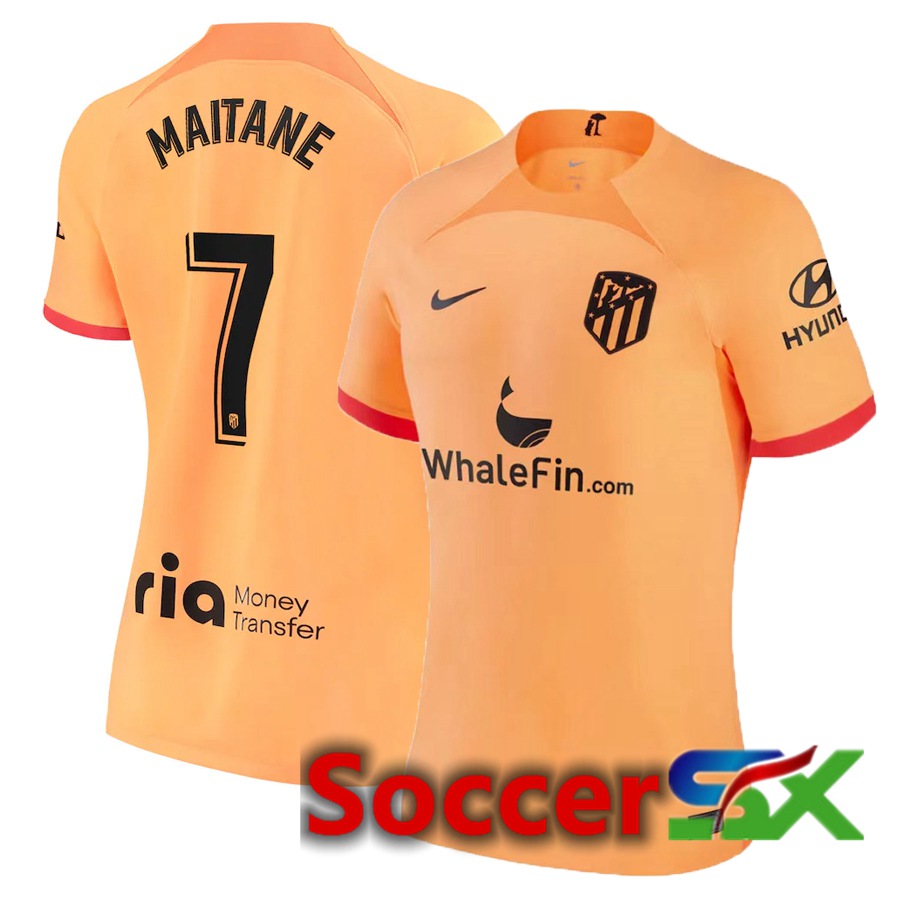 Atletico Madrid (Maitane 7) Womens Third Jersey 2022/2023