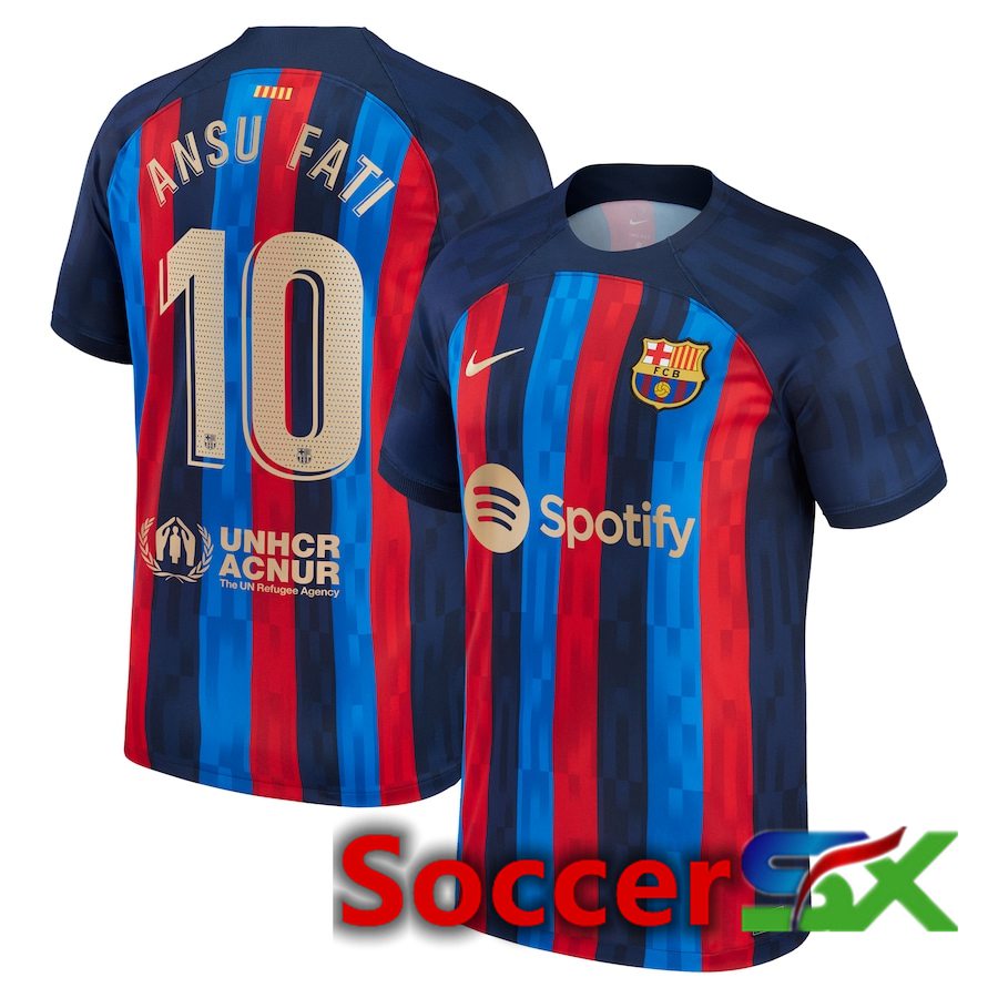 FC Barcelona (Ansu Fati 10) Home Jersey 2022/2023