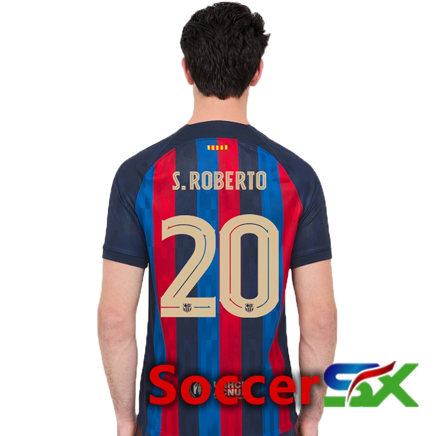 FC Barcelona (S.Roberto 20) Home Jersey 2022/2023