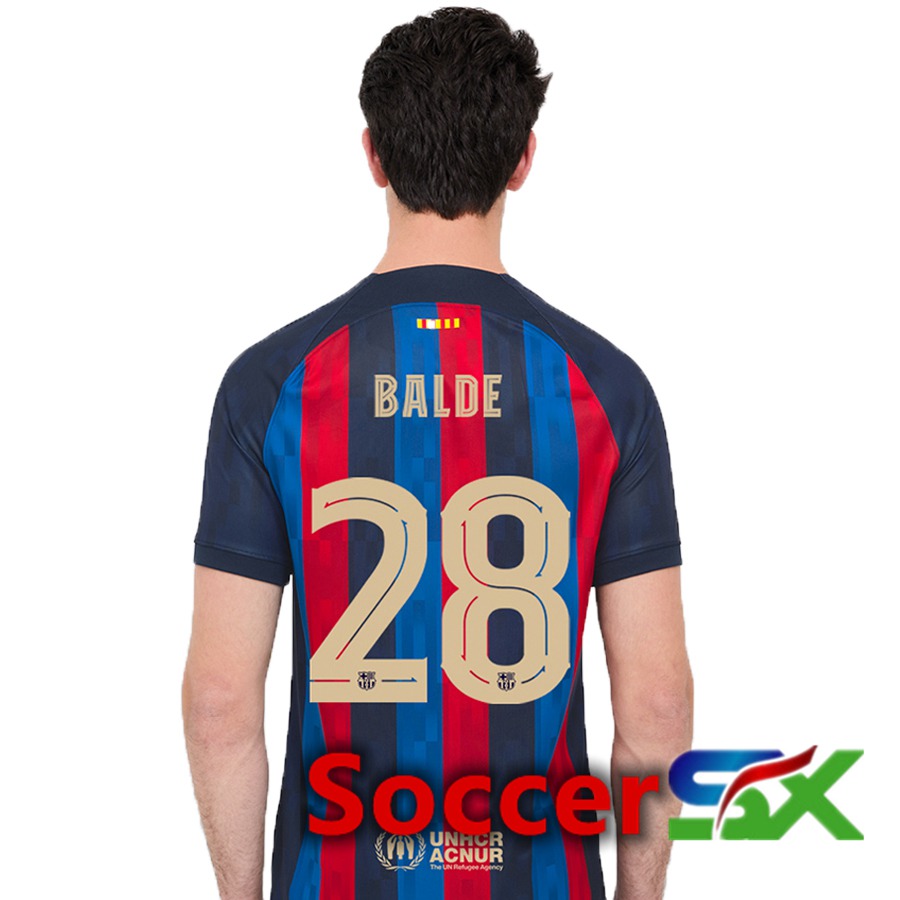 FC Barcelona (Balde 28) Home Jersey 2022/2023