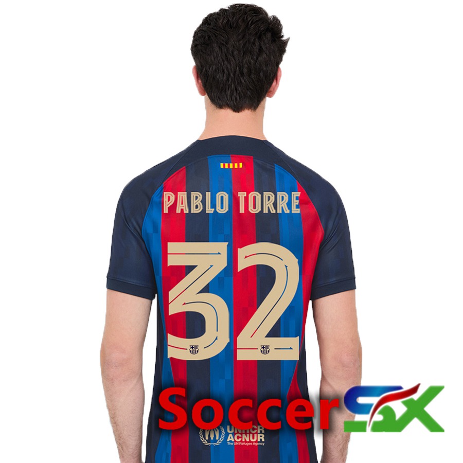 FC Barcelona (Pablo Torre 32) Home Jersey 2022/2023
