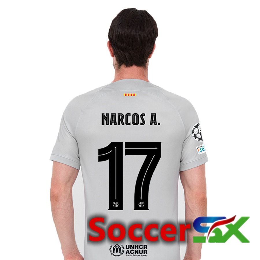 FC Barcelona (Marcos A.17) Third Jersey 2022/2023