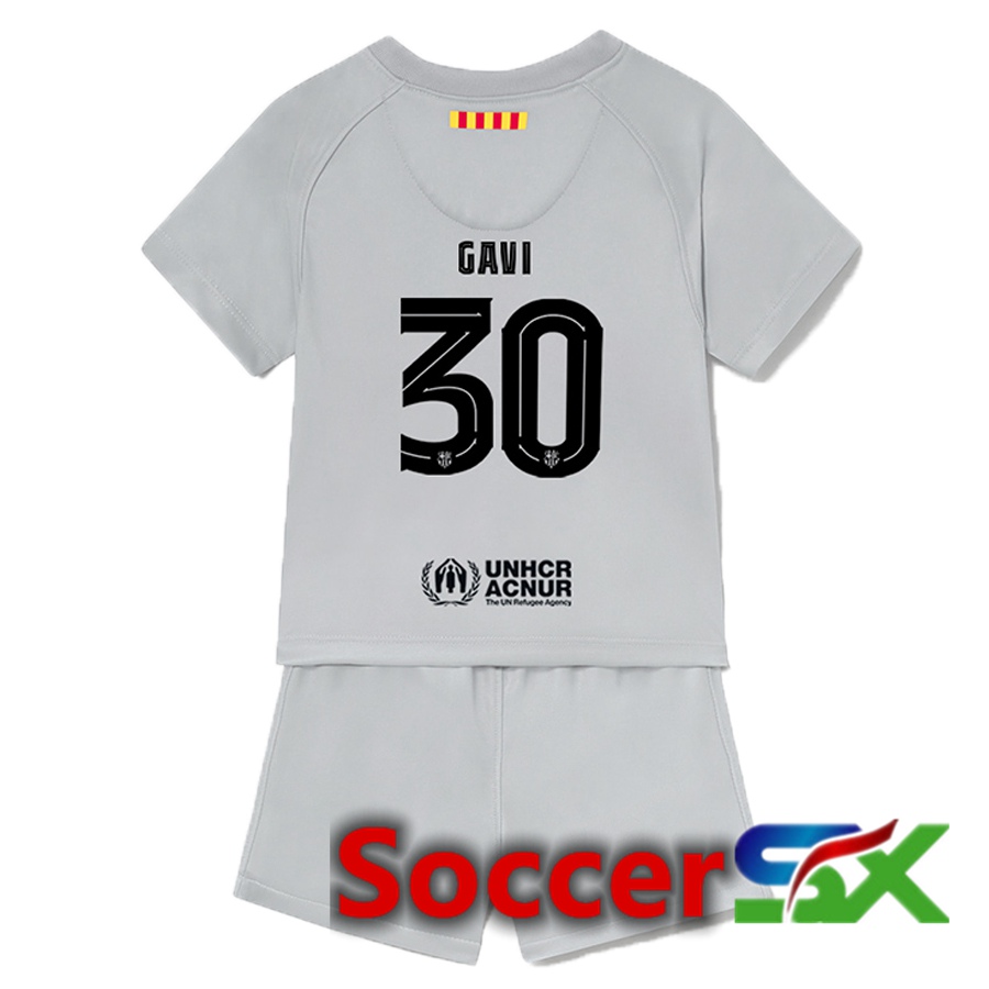 FC Barcelona (Gavi 30) Kids Third Jersey 2022/2023