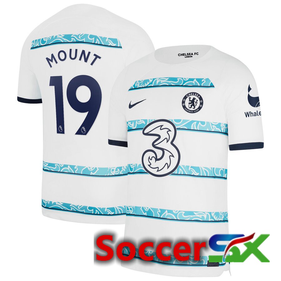 FC Chelsea（MOUNT 19）Away Jersey 2022/2023