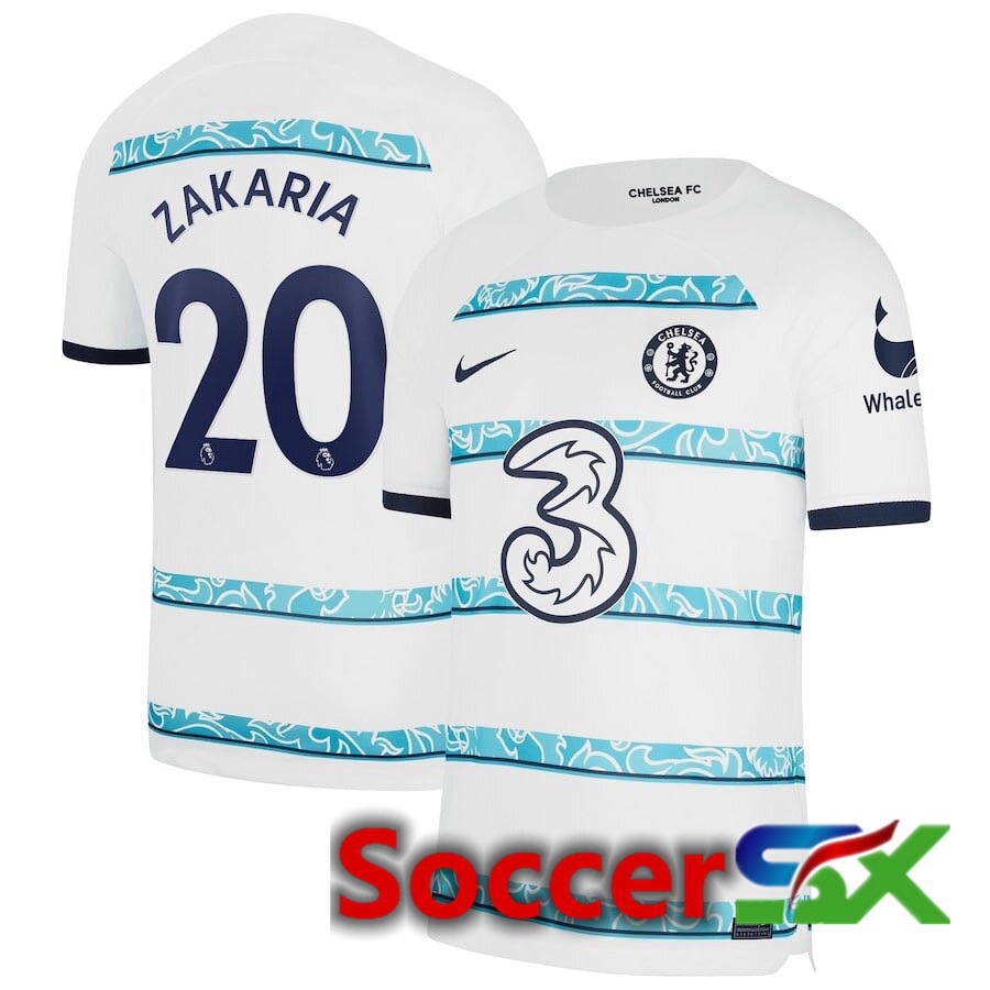 FC Chelsea（ZAKARIA 20）Away Jersey 2022/2023