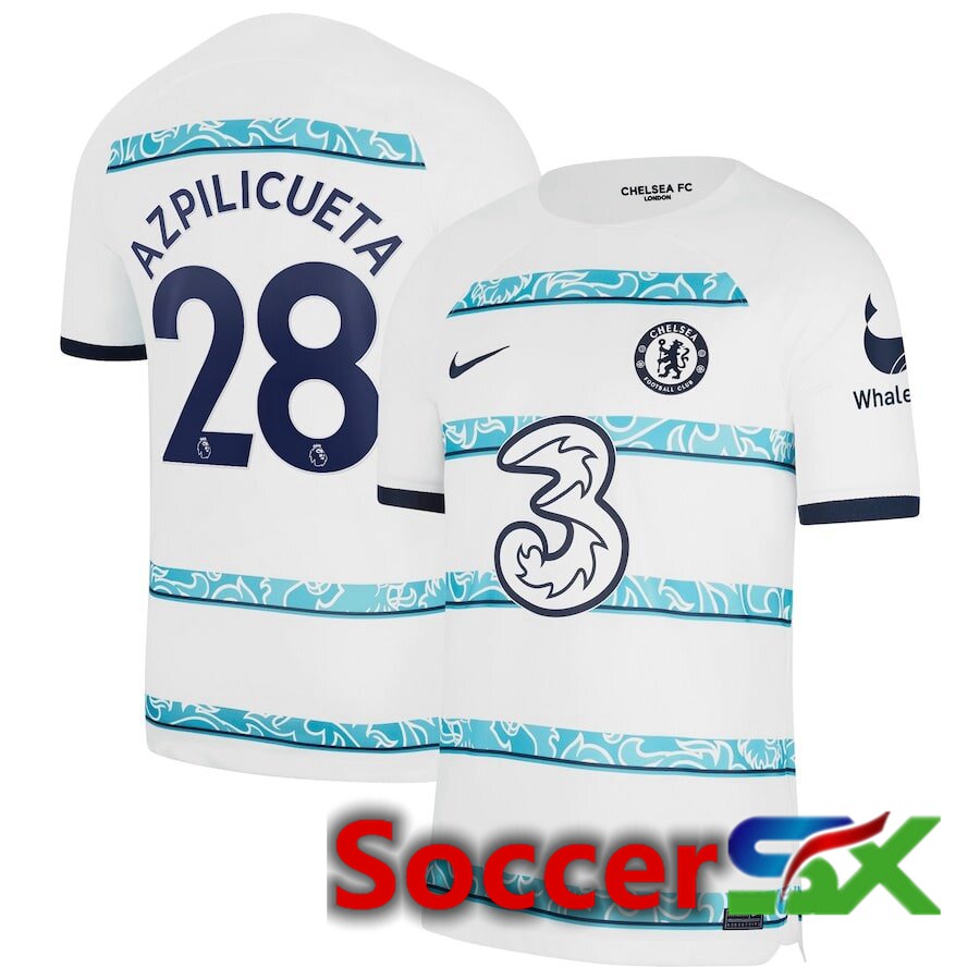 FC Chelsea（AZPILICUETA 28）Away Jersey 2022/2023