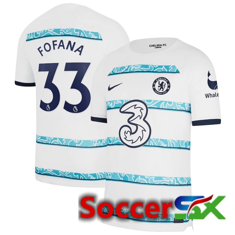 FC Chelsea（FOFANA 33）Away Jersey 2022/2023