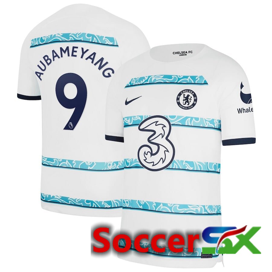 FC Chelsea（AUBAMEYANG 9）Away Jersey 2022/2023