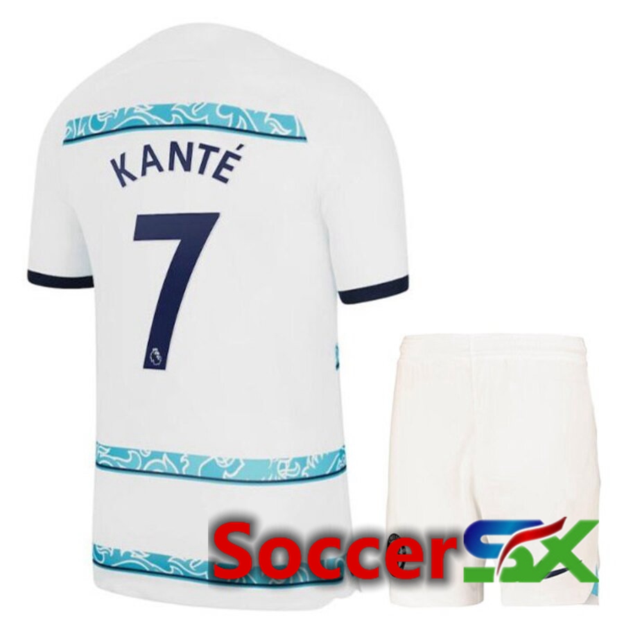 FC Chelsea（KANTÉ 7）Kids Away Jersey 2022/2023