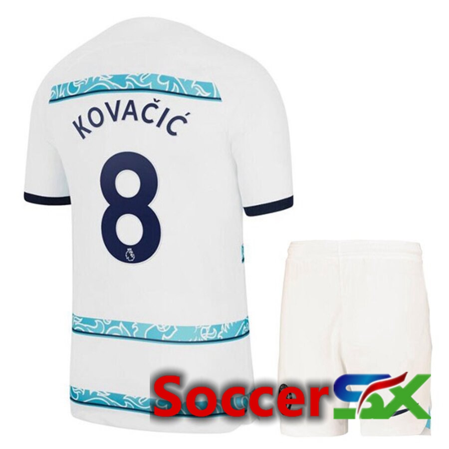 FC Chelsea（KOVACIC 8）Kids Away Jersey 2022/2023