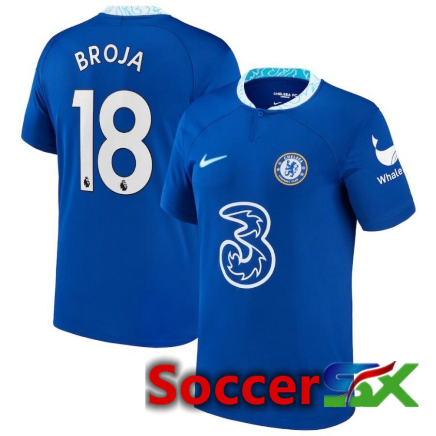 FC Chelsea（BROJA 18）Home Jersey 2022/2023