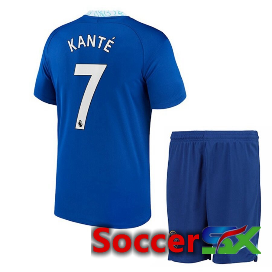 FC Chelsea（KANTÉ 7）Kids Home Jersey 2022/2023