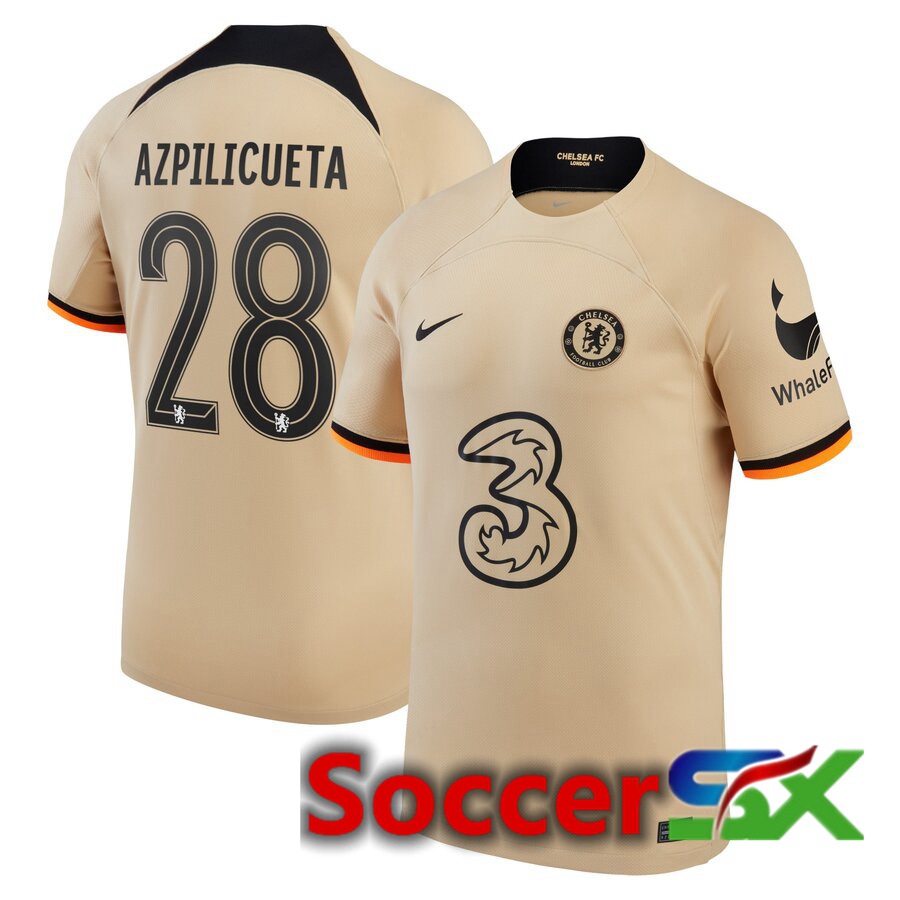 FC Chelsea（AZPILICUETA 28）Third Jersey 2022/2023