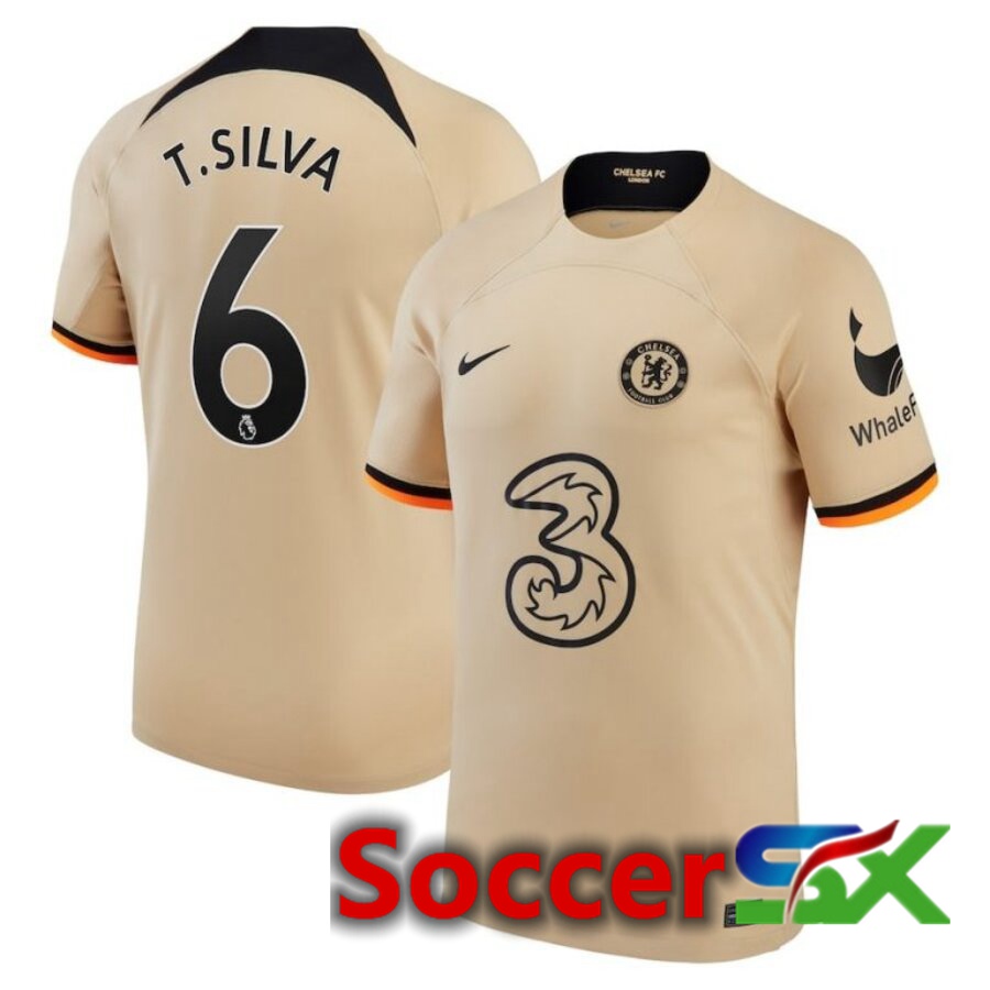 FC Chelsea（T.SILVA 6）Third Jersey 2022/2023