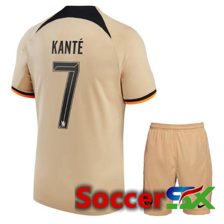 FC Chelsea（KANTÉ 7）Kids Third Jersey 2022/2023