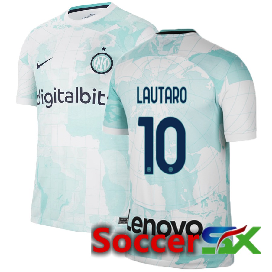 Inter Milan (Lautaro 10) Away Jersey 2022/2023