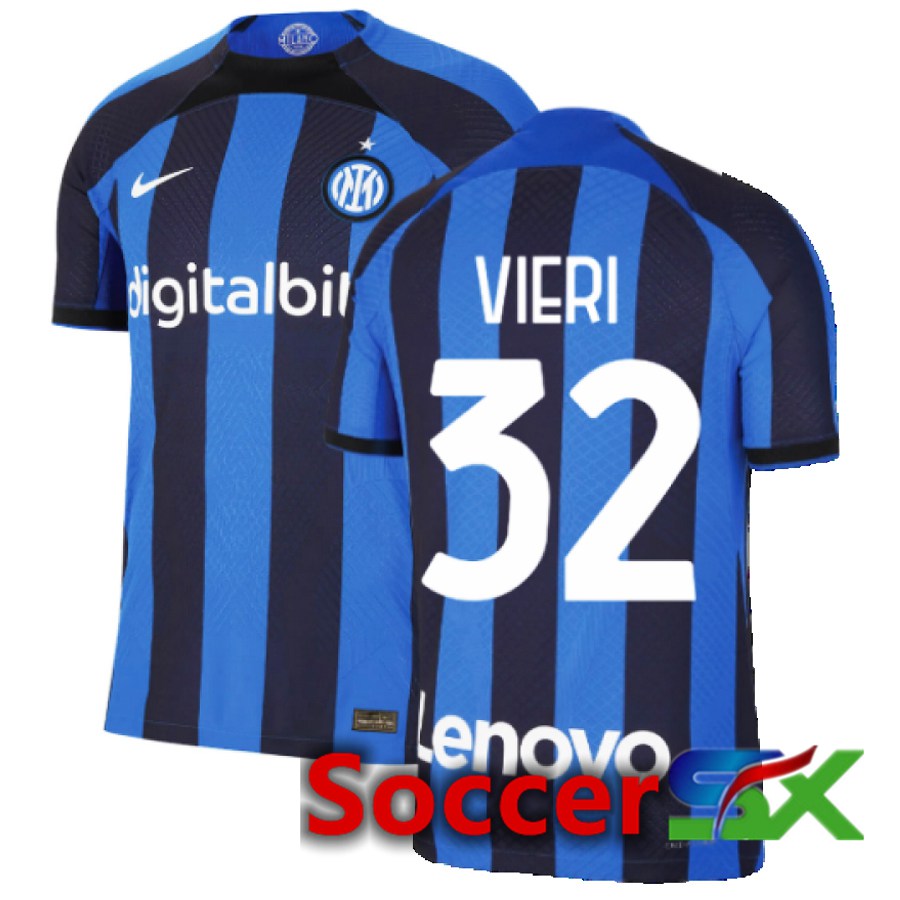 Inter Milan (Vieri 32) Home Jersey 2022/2023