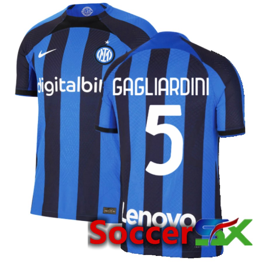 Inter Milan (Gagliardini 5) Home Jersey 2022/2023
