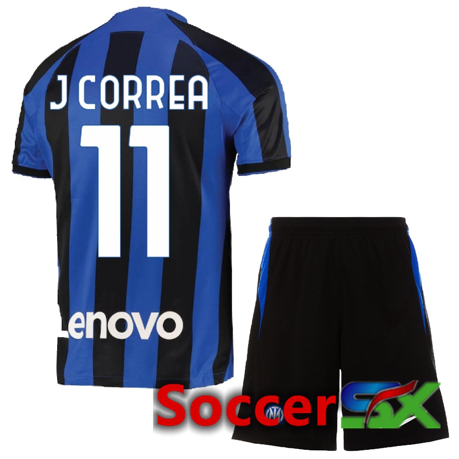 Inter Milan (J Correa 11) Kids Home Jersey 2022/2023
