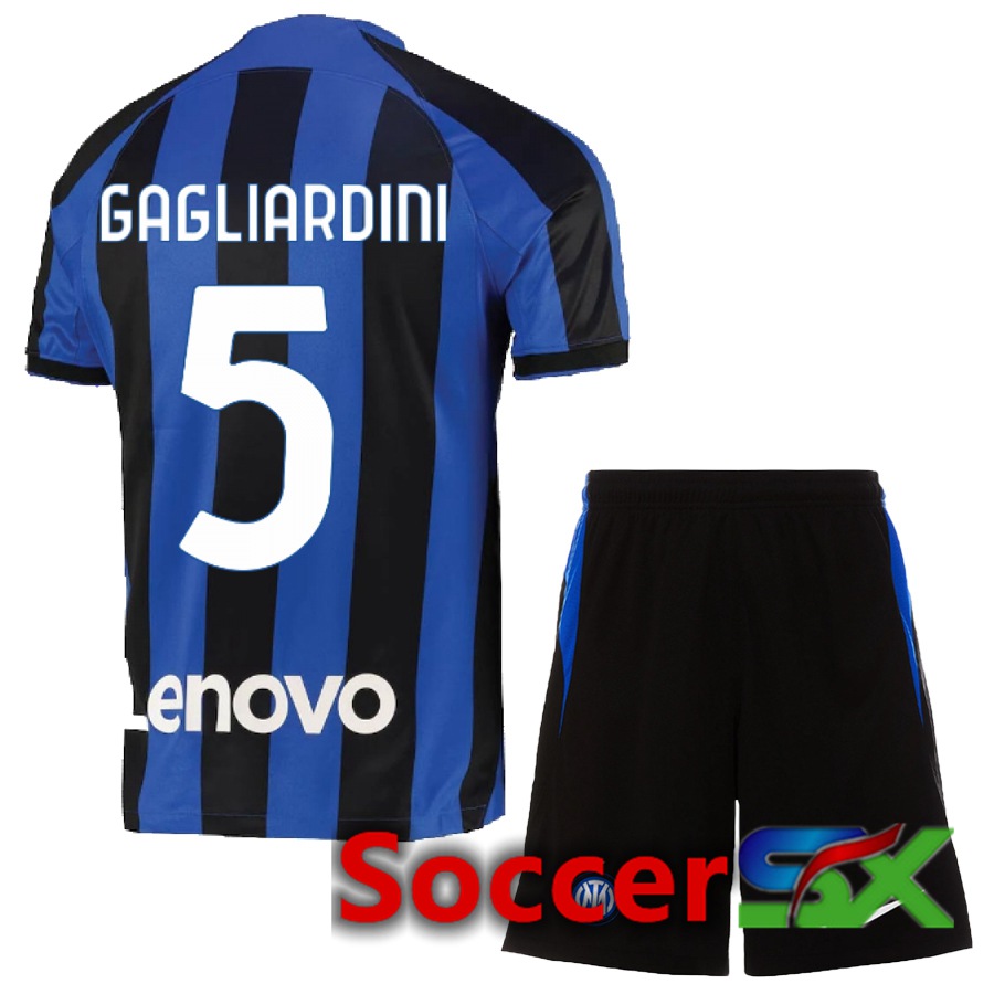 Inter Milan (Gagliardini 5) Kids Home Jersey 2022/2023