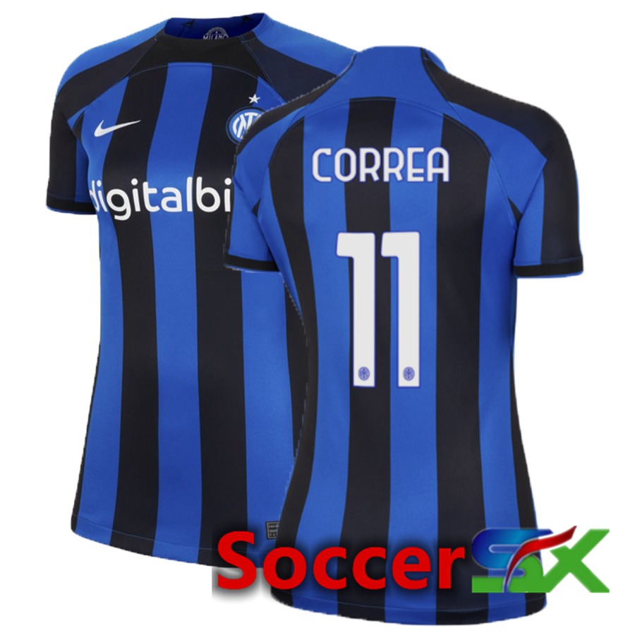 Inter Milan (Correr 11) Womens Home Jersey 2022/2023