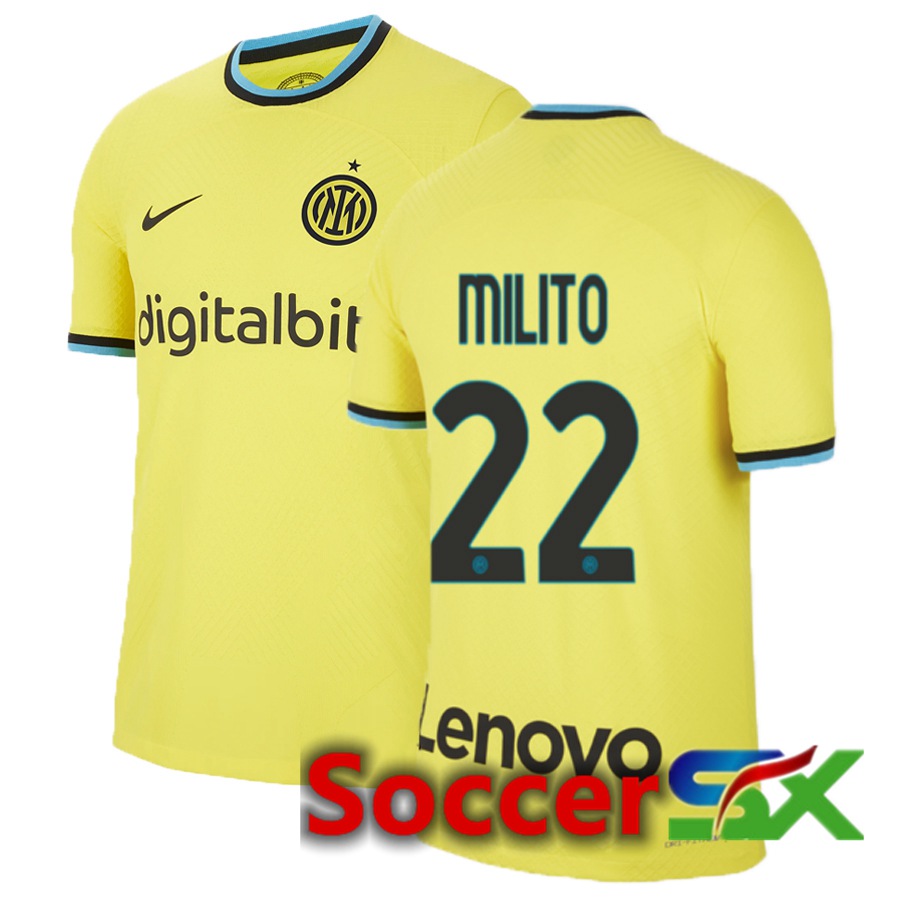 Inter Milan (Milito 22) Third Jersey 2022/2023