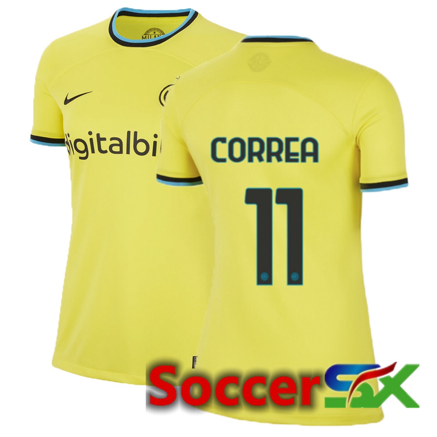 Inter Milan (Correr 11) Womens Third Jersey 2022/2023