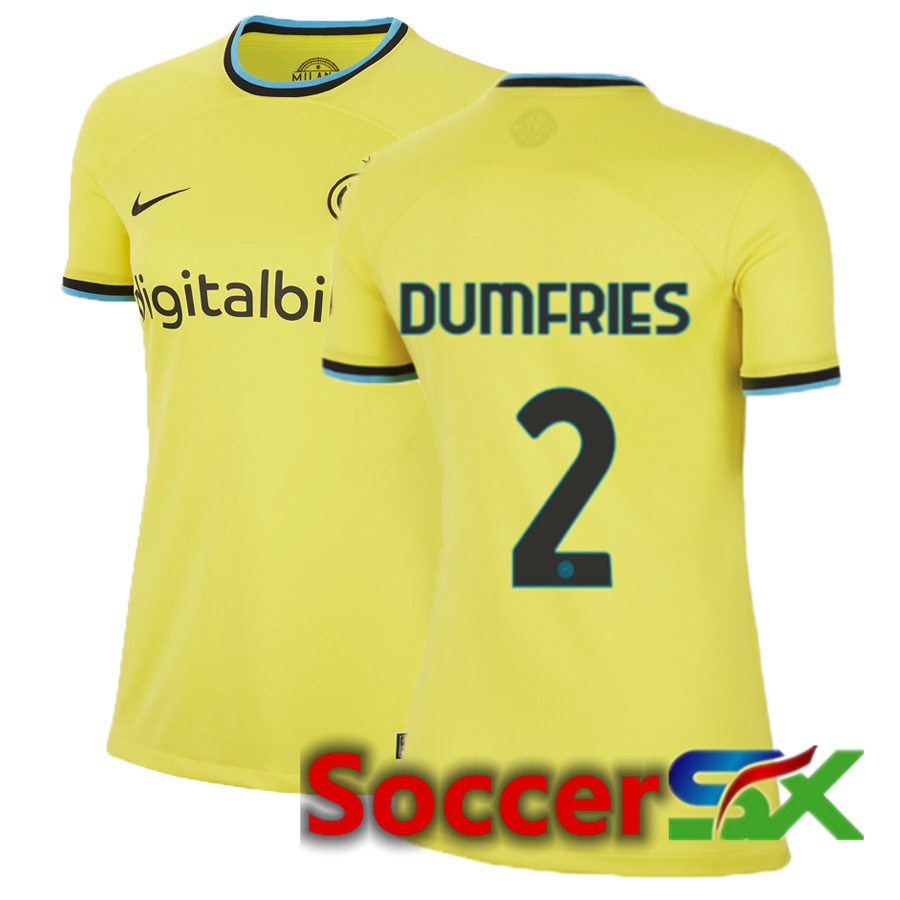 Inter Milan (Dumfries 2) Womens Third Jersey 2022/2023