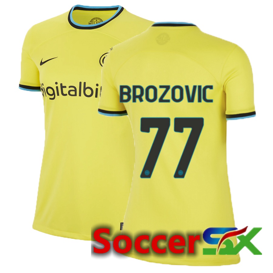 Inter Milan (Brozovic 77) Womens Third Jersey 2022/2023