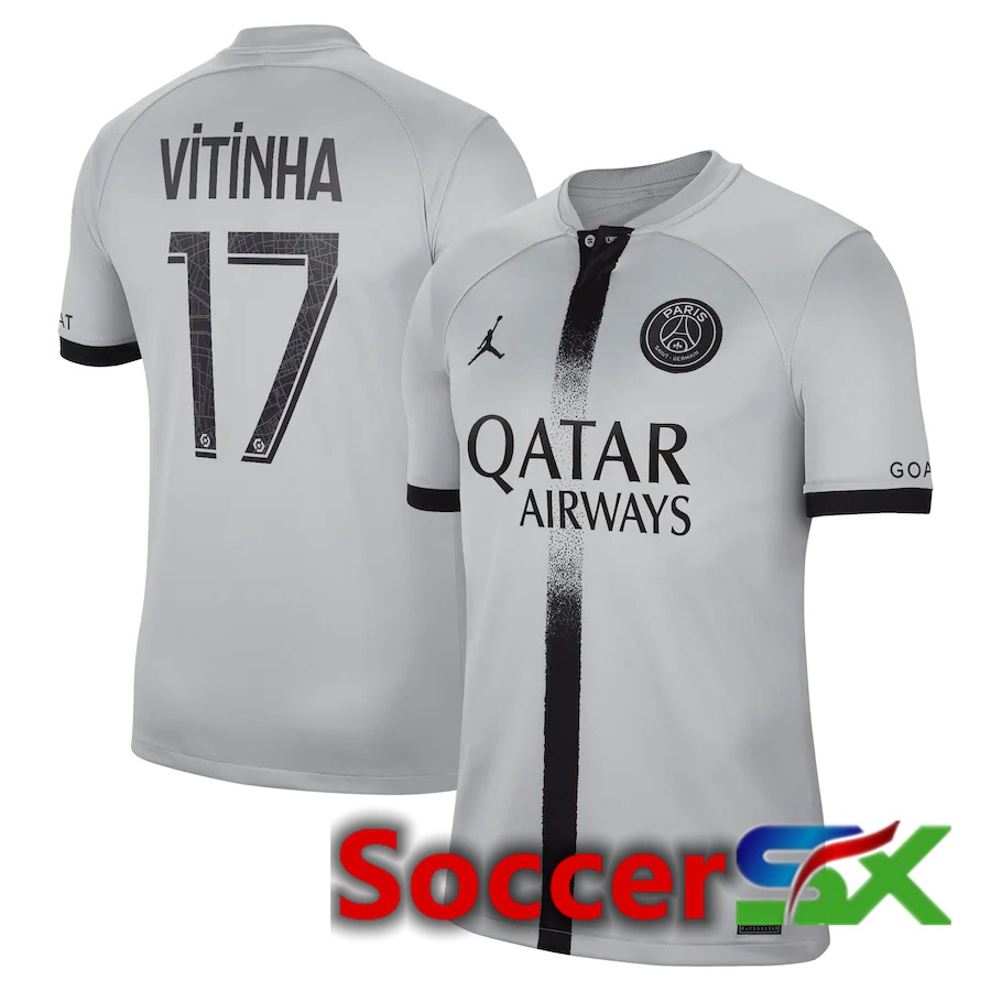 Paris PSG (Vitinha 17) Away Jersey 2022/2023