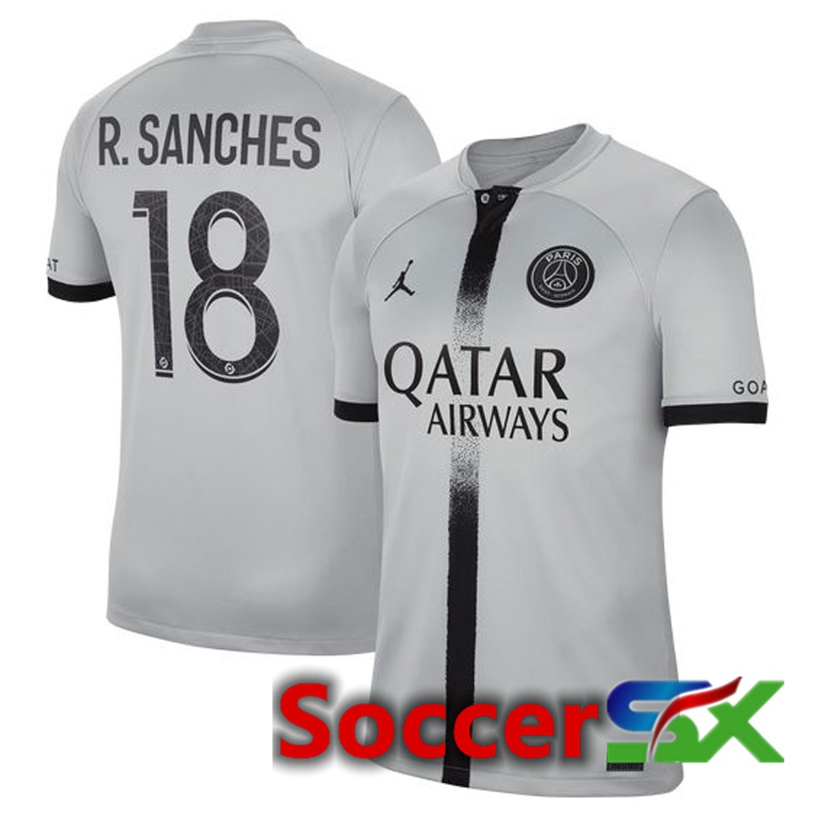 Paris PSG (R.Sanches 18) Away Jersey 2022/2023