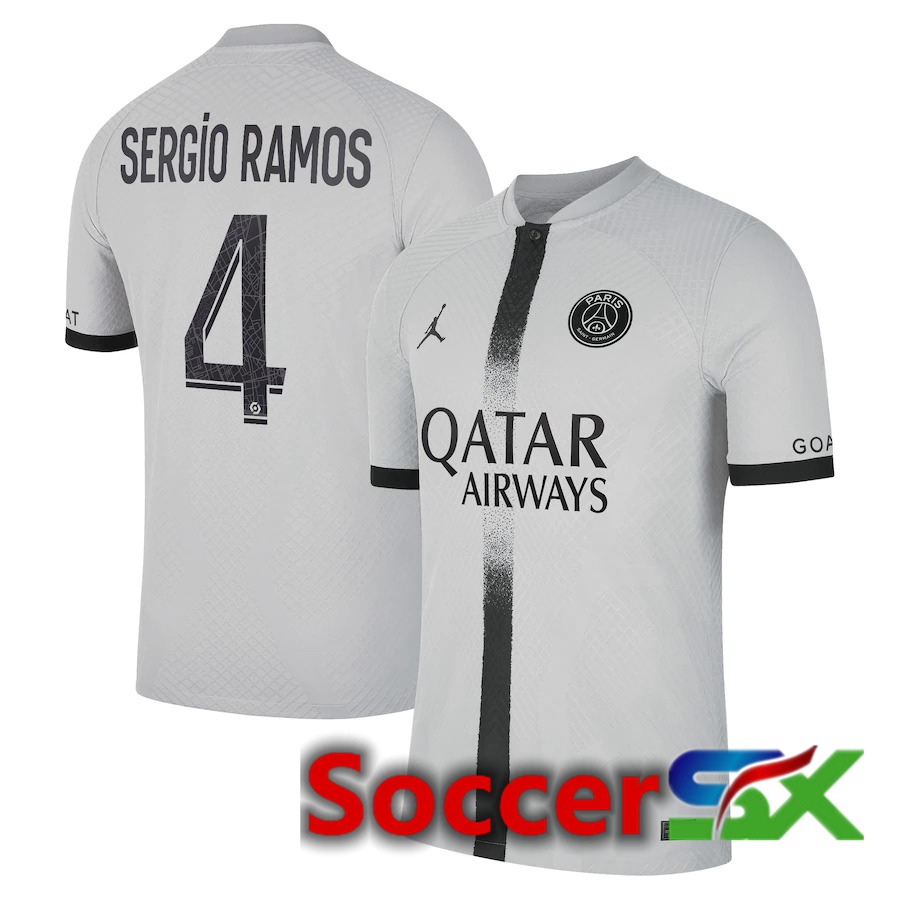 Paris PSG (Sergio Ramos 4) Away Jersey 2022/2023