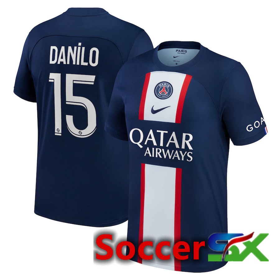 Paris PSG (Danilo 15) Home Jersey 2022/2023