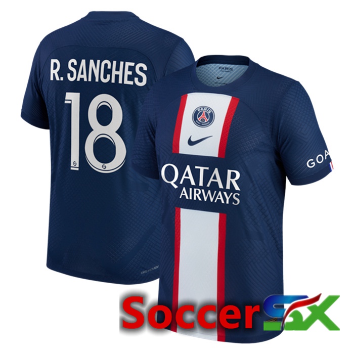 Paris PSG (R.Sanches 18) Home Jersey 2022/2023