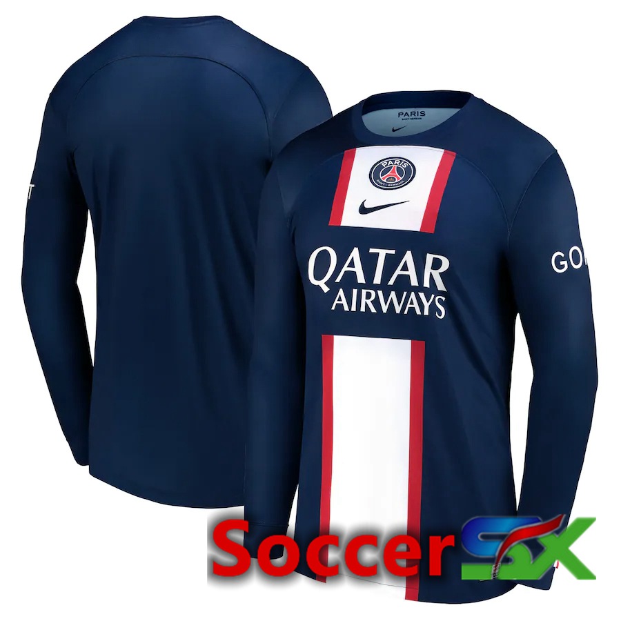 Paris PSG Home Jersey Long sleeve 2022/2023