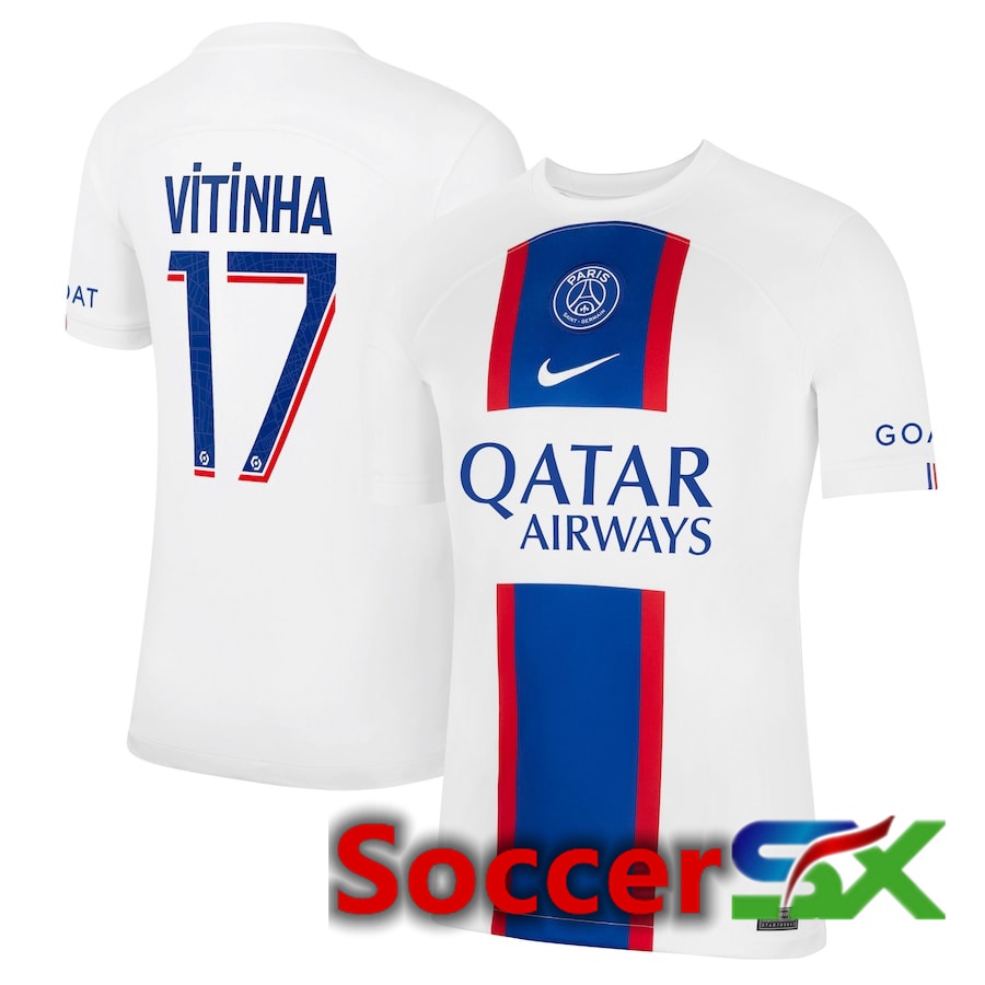 Paris PSG (Vitinha 17) Third Jersey 2022/2023