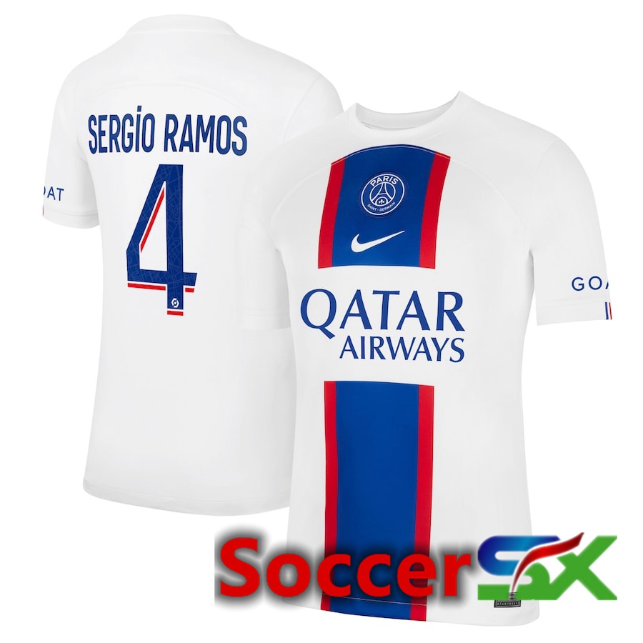 Paris PSG (Sergio Ramos 4) Third Jersey 2022/2023