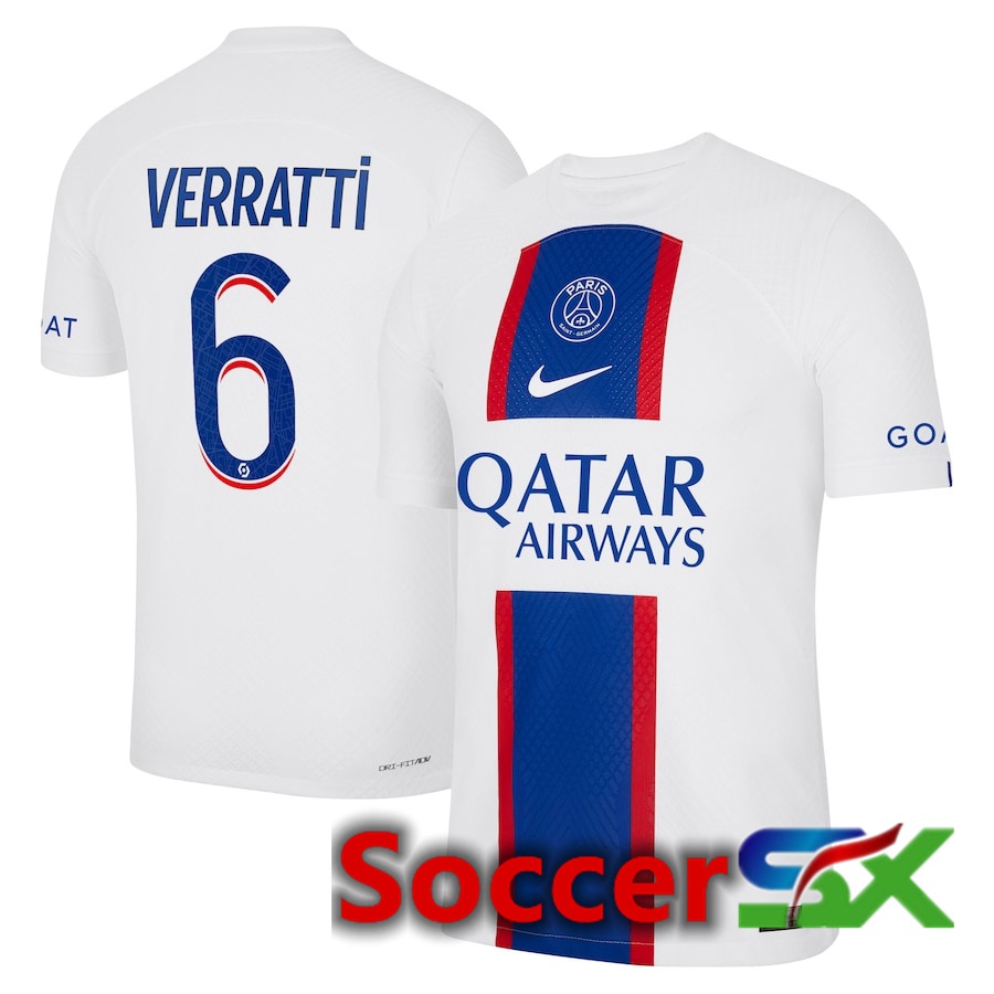 Paris PSG (Verratti 6) Third Jersey 2022/2023