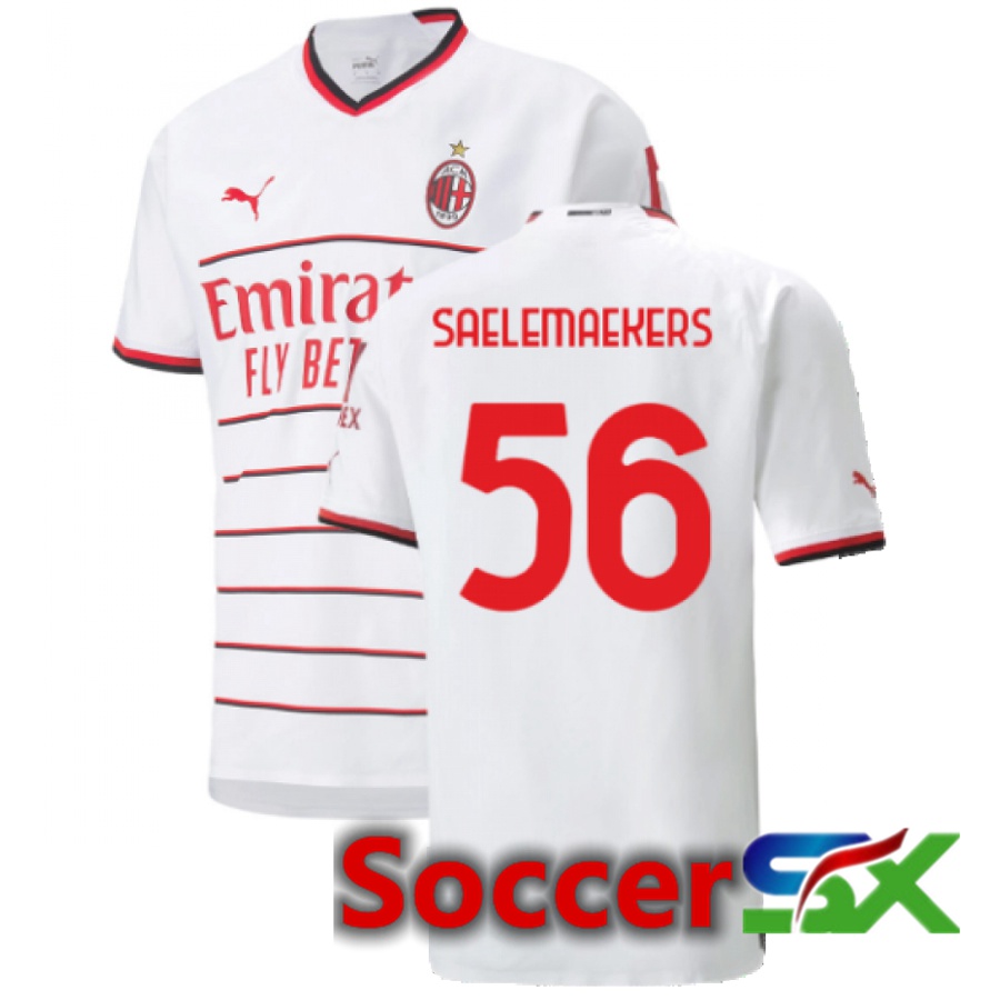 AC Milan (Saelemaekers 56) Away Jersey 2022/2023