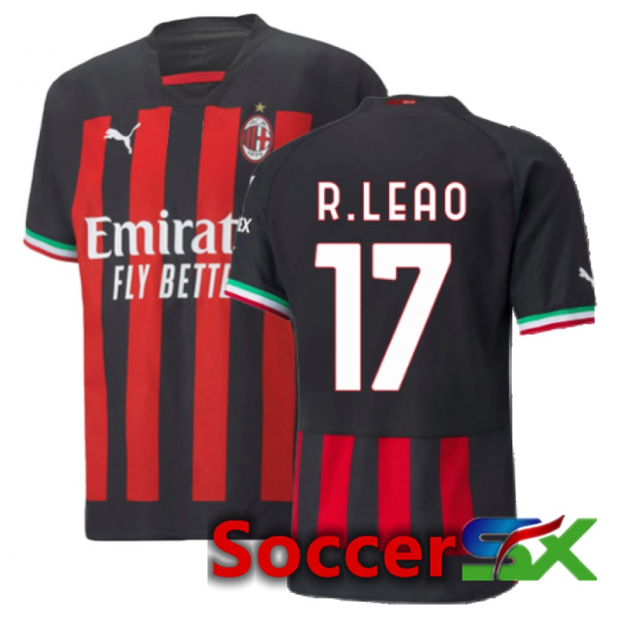 AC Milan (R.Leao 17) Home Jersey 2022/2023