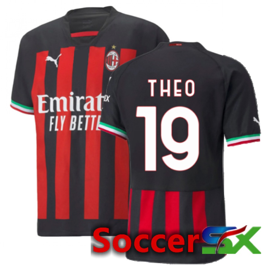 AC Milan (Theo 19) Home Jersey 2022/2023
