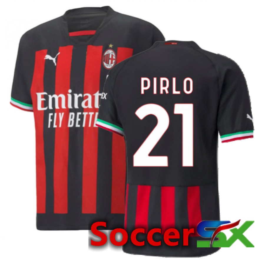 AC Milan (Pirlo 21) Home Jersey 2022/2023