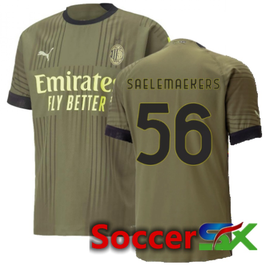 AC Milan (Saelemaekers 56) Third Jersey 2022/2023