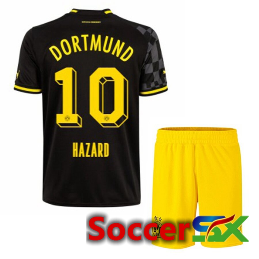 Dortmund BVB (HAZARD 10) Kids Away Jersey 2022/2023