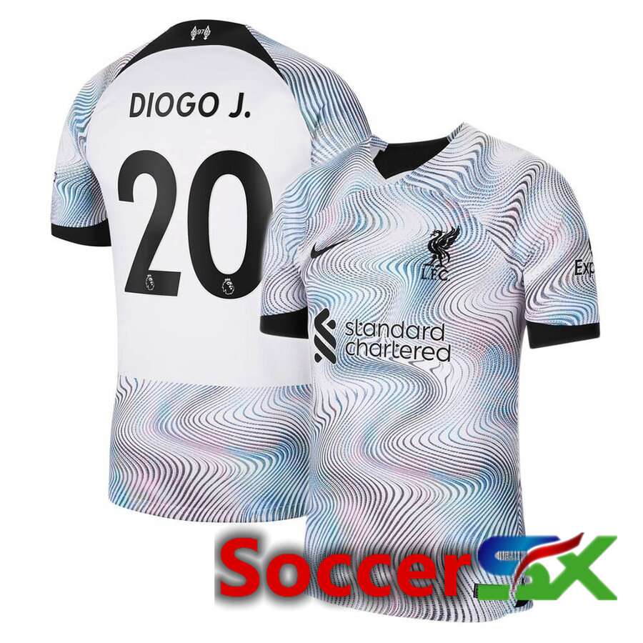 FC Liverpool（DIOGOJ 20）Away Jersey 2022/2023