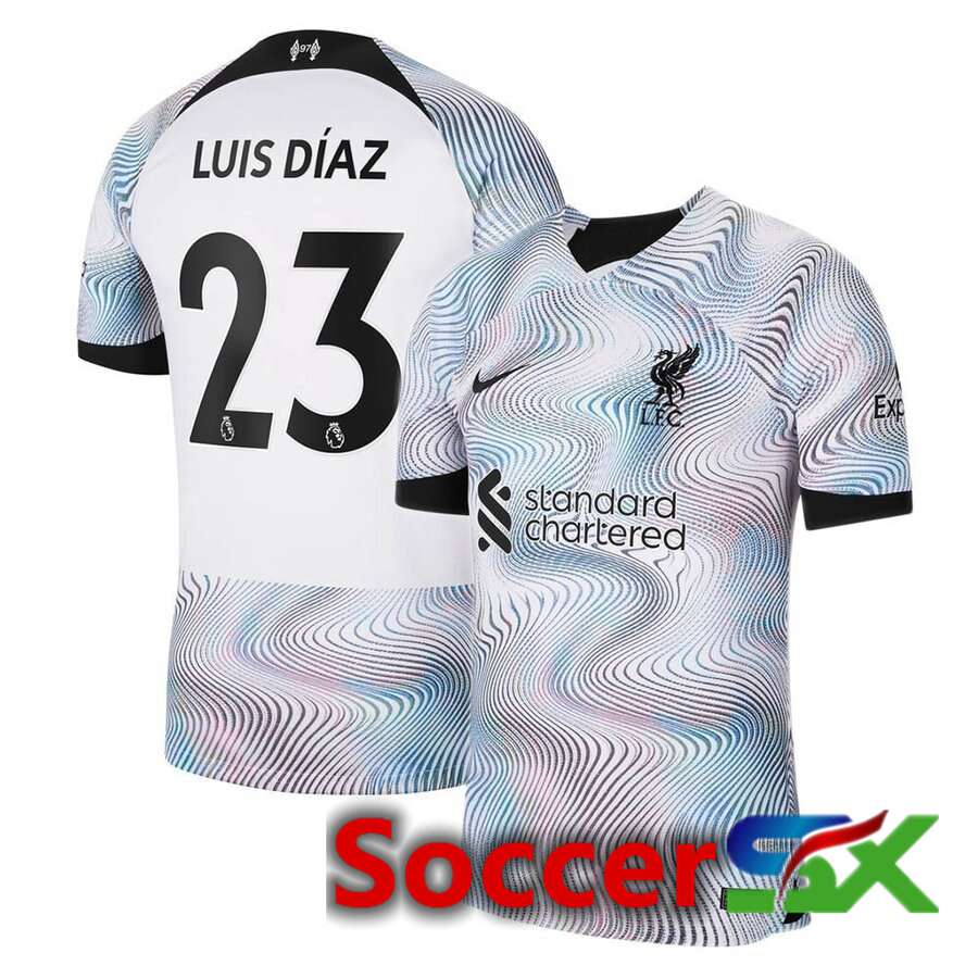 FC Liverpool（LUISDIAZ 23）Away Jersey 2022/2023