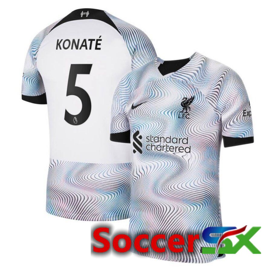 FC Liverpool（KONATE 5）Away Jersey 2022/2023