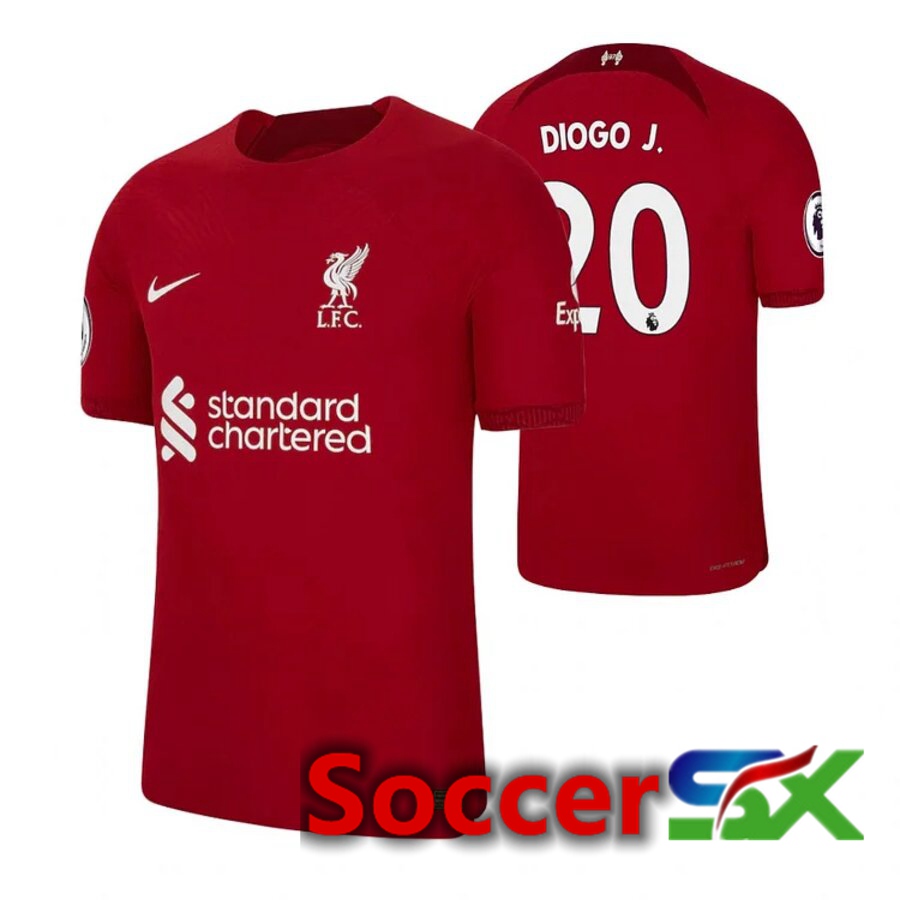 FC Liverpool（DIOGOJ 20）Home Jersey 2022/2023